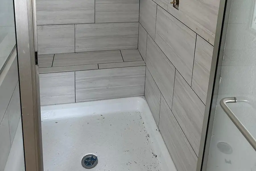 Shower Tile Installation